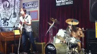 Black Pistol Fire at Cactus Music (3-24-12) Part 5: "Where You Been Before"