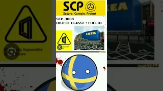 ikea Scp 3008😱 #countryballs