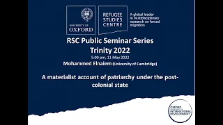 A materialist account of patriarchy under the post-colonial state I Mohammed Elnaiem