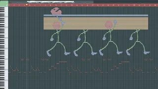 Henry Stickman In COFFIN DANCE In Midi Art sounds like