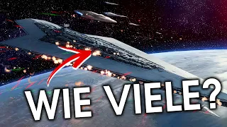 Endlich Offiziell! So viele Supersternenzerstörer hatte das Imperium! | Star Wars | Kanon Deutsch