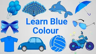 Chutty Laddu l list of colors in English l Let's learn the colour l Name of colors l Blue color