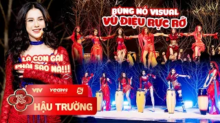 VŨ ĐIỆU RỰC RỠ: Diệp Lâm Anh BÙNG NỔ VISUAL, Diệu Nhi CỰC CUỐN Với VŨ ĐẠO CHẤT | HẬU TRƯỜNG TẾT ĐẸP