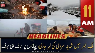 ARY News Headlines | 11 AM | 25th December 2022