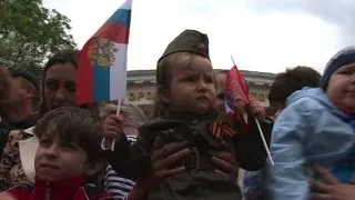 Siegesparade auf der Krim: Jubel und Dank für Russland