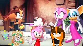 Cream, Cheese, Rouge, Amy and Sticks Reaction to Sonic Boom Season 1: Episode 5: My Fair Sticksy