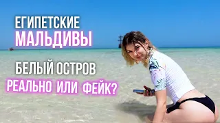 ЕГИПЕТСКИЕ МАЛЬДИВЫ | БЕЛЫЙ ОСТРОВ - РЕАЛЬНО ИЛИ ФЕЙК ? ВЛОГ