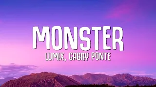 [1 Hour] LUM!X, Gabry Ponte - Monster (Lyrics) New Song 2023