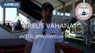 Airbus Vahana eVTOL at AirVenture2019