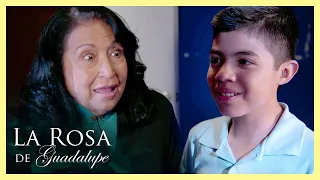 Domingo le cuenta a su abuela que ya tiene novia | La rosa de Guadalupe 1/4 | Un amor inolvidable