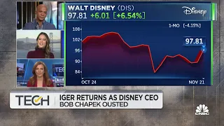 Disney's creative side expresses excitement over Iger's return