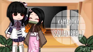 Kamaboko squad react || Part 2 || Kanao and Nezuko || KNY ||