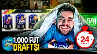 CONSEGUI 😱😱!! MONTEI MIL FUT DRAFT NO FIFA!! 196 RECORDE MUNDIAL*