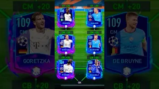 RTTF x UCL Special Squad Builder - FIFA MOBILE