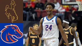 Boise State vs Wyoming 2022 Highlights  | Mountain West Tournament Semifinals |