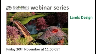 food4Rhino webinar series: Lands Design (English)