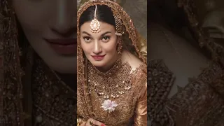 pakistani actress  beautiful look with  jewelery 😍#actress #alizehshah #haniaamir #bridal #makeup