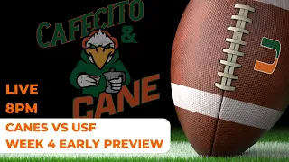 MIAMI HURRICANES - Early look at USF