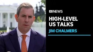 Treasurer Jim Chalmers travels to the US for high-level talks | ABC News