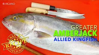 CLEAN,FILLET & COOK|| AMBERJACK FISH|| SEAFOOD RISOTTO