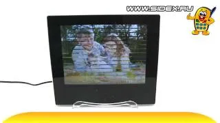 Sidex.ru: Видеообзор цифровой фоторамки Diframe MS-F8X Super Slim (rus)