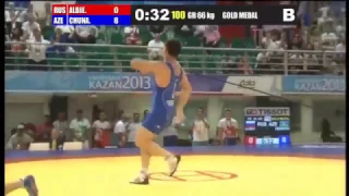 Azerbaijan Wrestler Funny Dance Moves