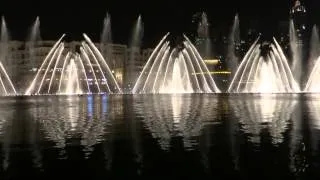 UAE singing fountain.