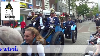 Schützenfest in Neuss 2018 - Die Scheibenschützen, die Artillerie und das Reitercorps