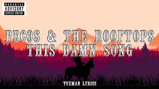 Pecos & the Rooftops - This Damn Song (Lyrics) HD {Explicit}