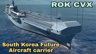 Modern Warships: latest update ROK CVX south Korea's future aircraftcarrier. test gameplay.