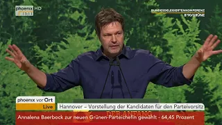 Bundesdelegiertenkonferenz Die Grünen: Robert Habeck am 27.01.18