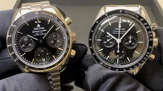 38mm Omega Speedmaster vs. 42mm Speedmaster Professional