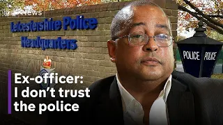 Former officer says he was racially abused by ‘institutionally racist’ Leicestershire police