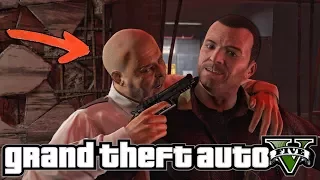 GTA 5 - ЧТО БУДЕТ ЕСЛИ НЕ ТРОГАТЬ ОХРАННИКА В ПРОЛОГЕ? / Все варианты!