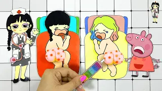 Paper Diy Craft Pop the Pimples #3 | Paper Diy - Baby Enid and Baby Wednesday