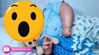 Como dou banho no meu bebê reborn / vamos conhecer o reborn menino