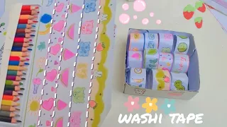 Diy washi tape with pencil colour/ easy to make/ washi tape for journal/ handmade