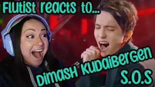 Flute Teacher Reacts to a VOCAL anomoly! | Dimash Kudaibergen, S.O.S