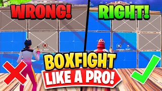 How To Box Fight Like A Pro in Fortnite Chapter 4! (Box Fighting Tips) - Fortnite Tips & Tricks