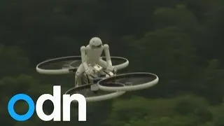 Mini hoverbike takes off in the UK