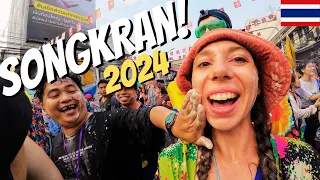 An EPIC SONGKRAN 2024 in Bangkok Thailand | Khao San