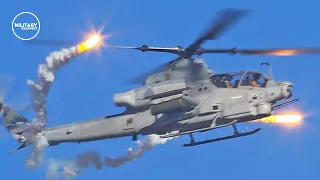 Extremely Powerful Bell AH-1Z Viper in Action