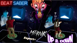 Beat Saber || UP & DOWN - Marnik (Expert+) Mixed Reality  [thegoodboi]