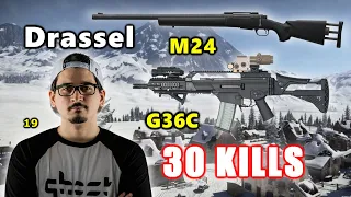 Drassel & OGPickle - 30 KILLS - M24 + G36C - DUO - PUBG