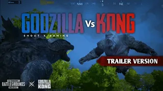 Pubg Mobile Godzilla vs Kong | Trailer Version | Mobile Editing | Shout x Gaming