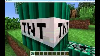 MINECRAFT TOO MUCH TNT MOD REVIEW PART 1