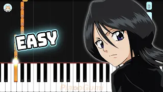 Bleach OP 3 - "Ichirin no Hana" - EASY Piano Tutorial & Sheet Music