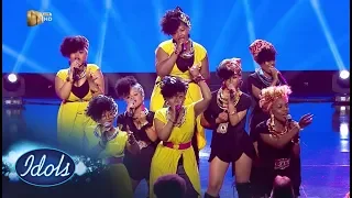 Top 16 Girls – ‘Only Girl In The World’ / ‘We Found Love’ – Idols SA | Mzansi Magic