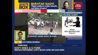 CCTV Footage Captures Mumbai Police's 'Moral Policing' On Hotels