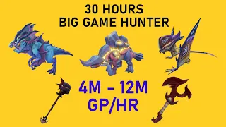 [30 HOURS] Trapping Dinosaurs In Big Game Hunter | EP #2 | Moehawkman